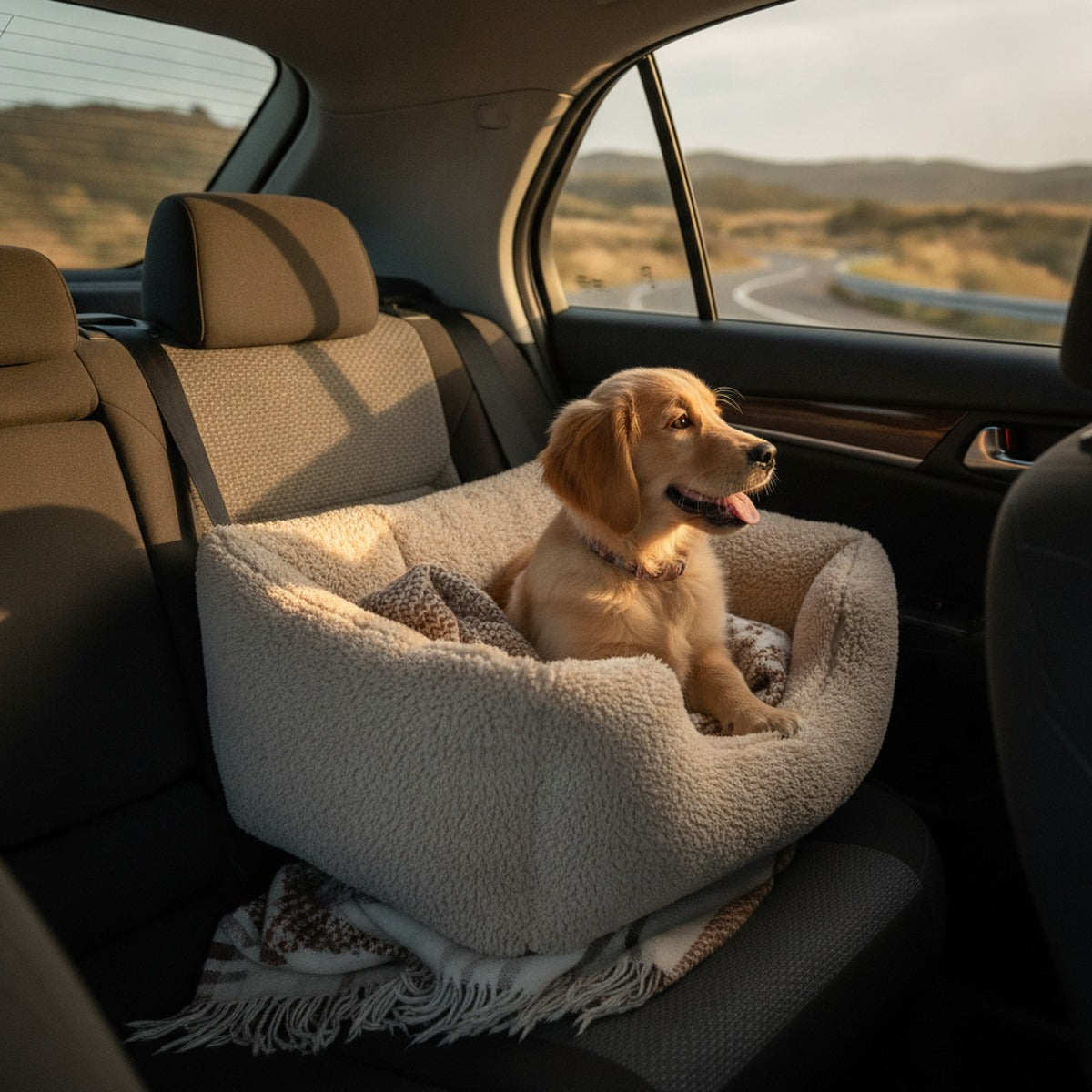 Teddy Travel Car Bed