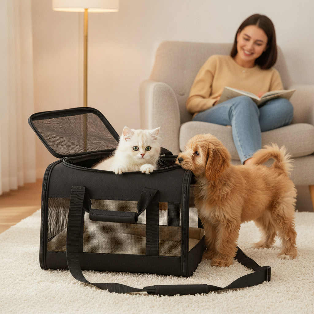 the-barkin-pet-carrier lifestyle 4