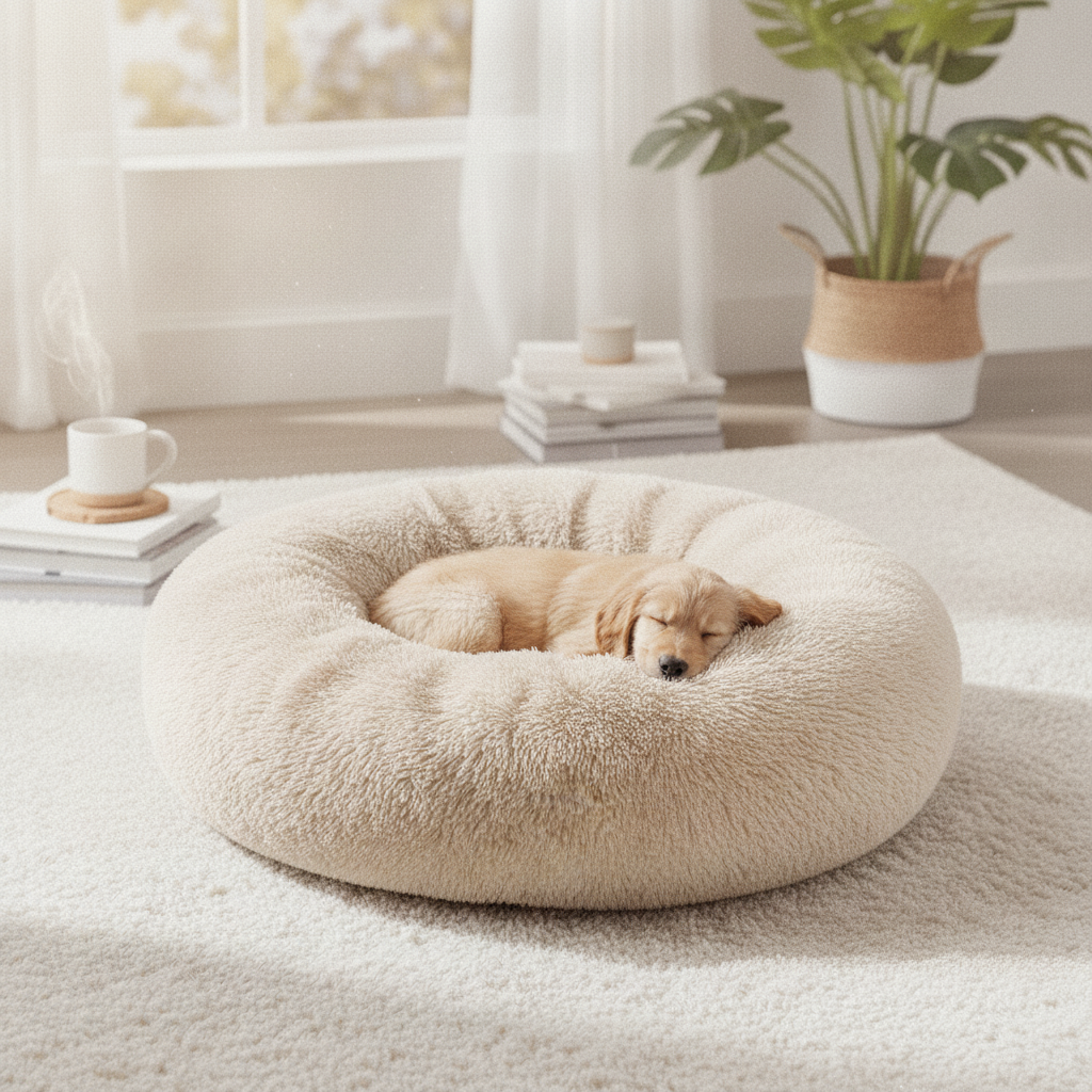calming-pet-bed lifestyle 2