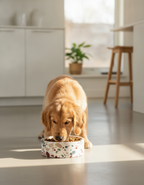 Terrazzo Marble Stone Dog Bowl