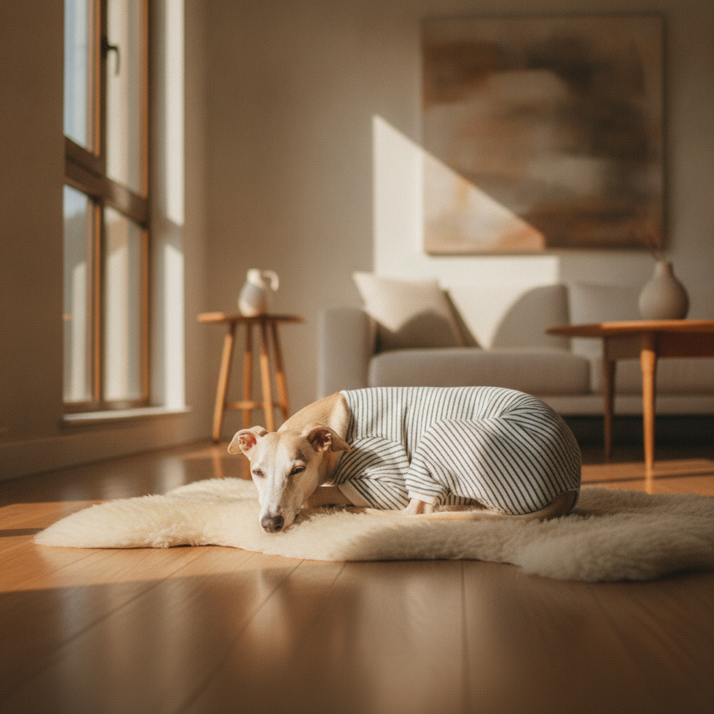 elegant-whippet-pajamas lifestyle 2