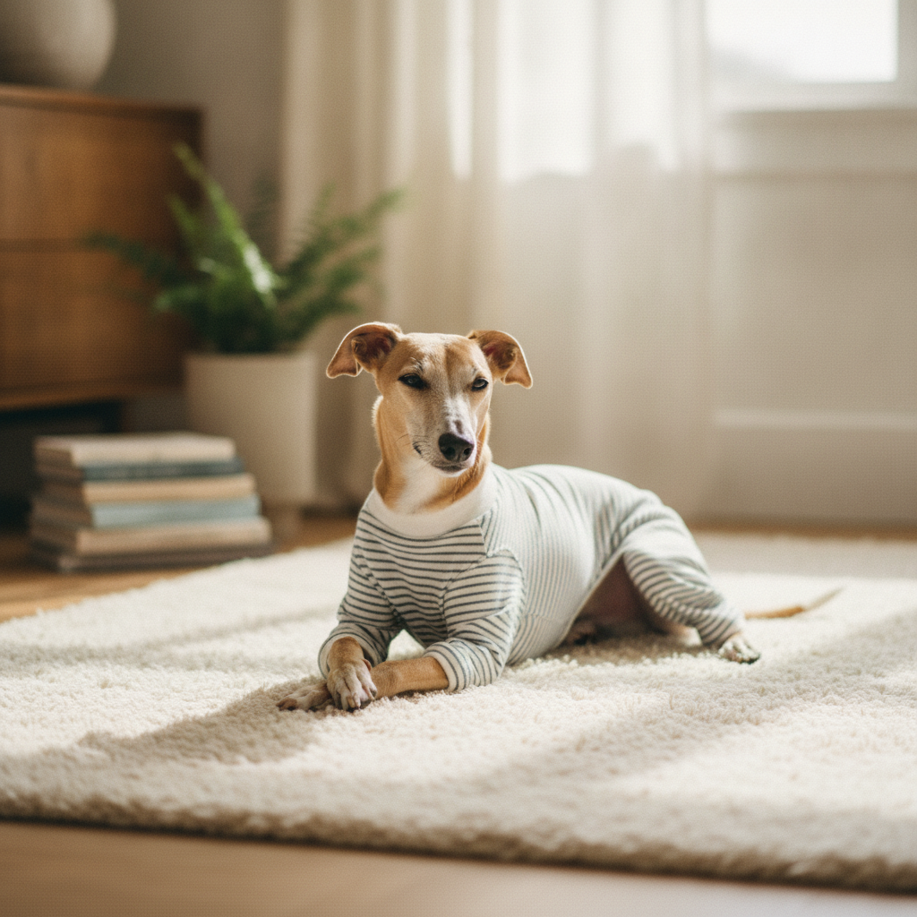 elegant-whippet-pajamas lifestyle 5