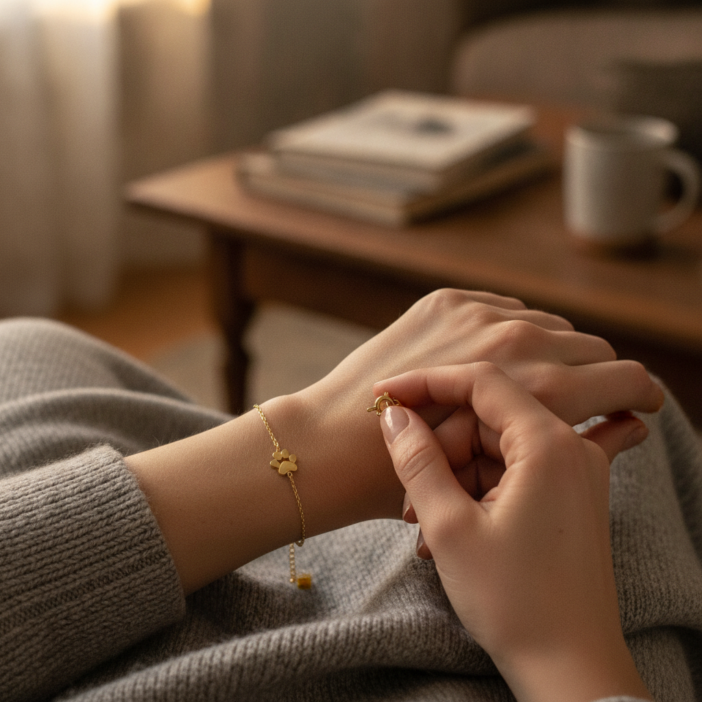 Teeny Tiny Paw Bracelet