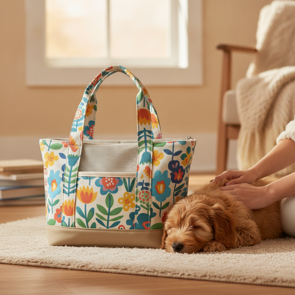 vibrant-pet-carry-totes lifestyle 4