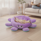 ollie-the-octopus-dog-bed lifestyle 4