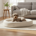 Chill Pill Memory Foam Dog Bed - Beige (Small)