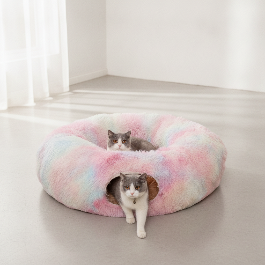 Cat Tunnel Bed