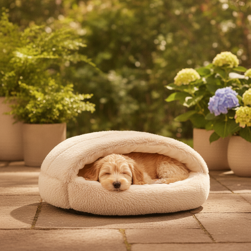 pet-cave-bed lifestyle 3