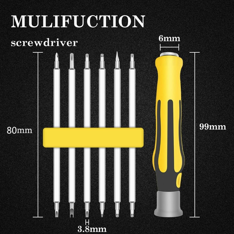 Mini Precision Screwdriver Set — Multi-Bit