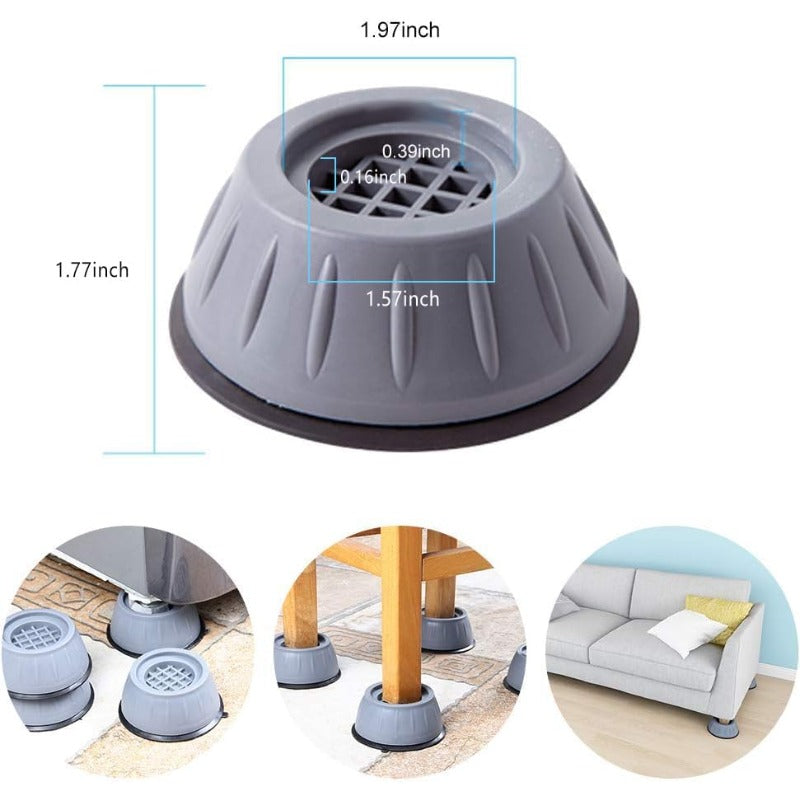 Anti-Vibration Washer Pads — Appliance Feet