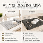 InstaDry Stone Mat - Fast Absorbing Kitchen Counter Mat