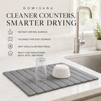 InstaDry Stone Mat - Fast Absorbing Kitchen Counter Mat