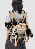Double Shoulder Pet Carrier Backpack — Hands-Free Dog Cat Travel Bag, Breathable Airline Approved Carrier, Comfortable Backpack for Small Pets, Outdoor Adventure Tote - View 6