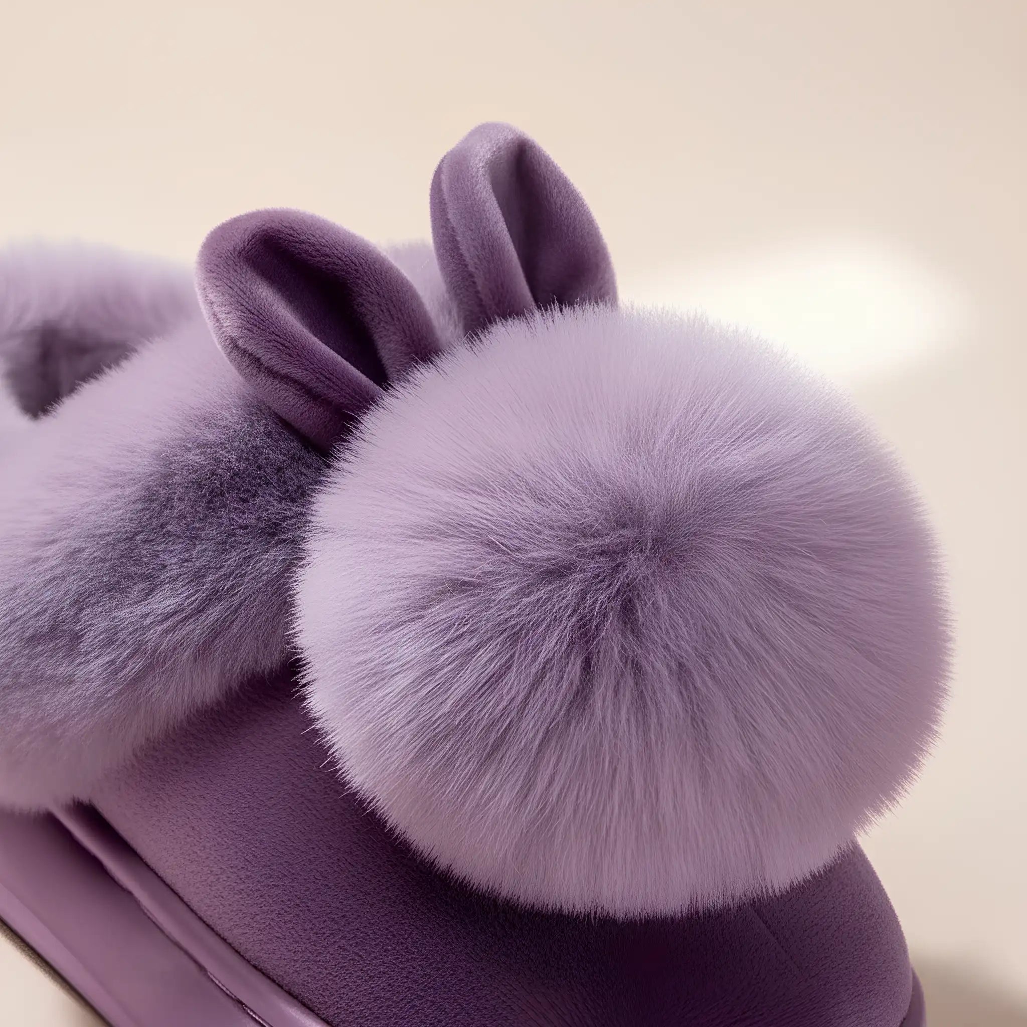 Bunny Plush Slippers - Soft House Slippers