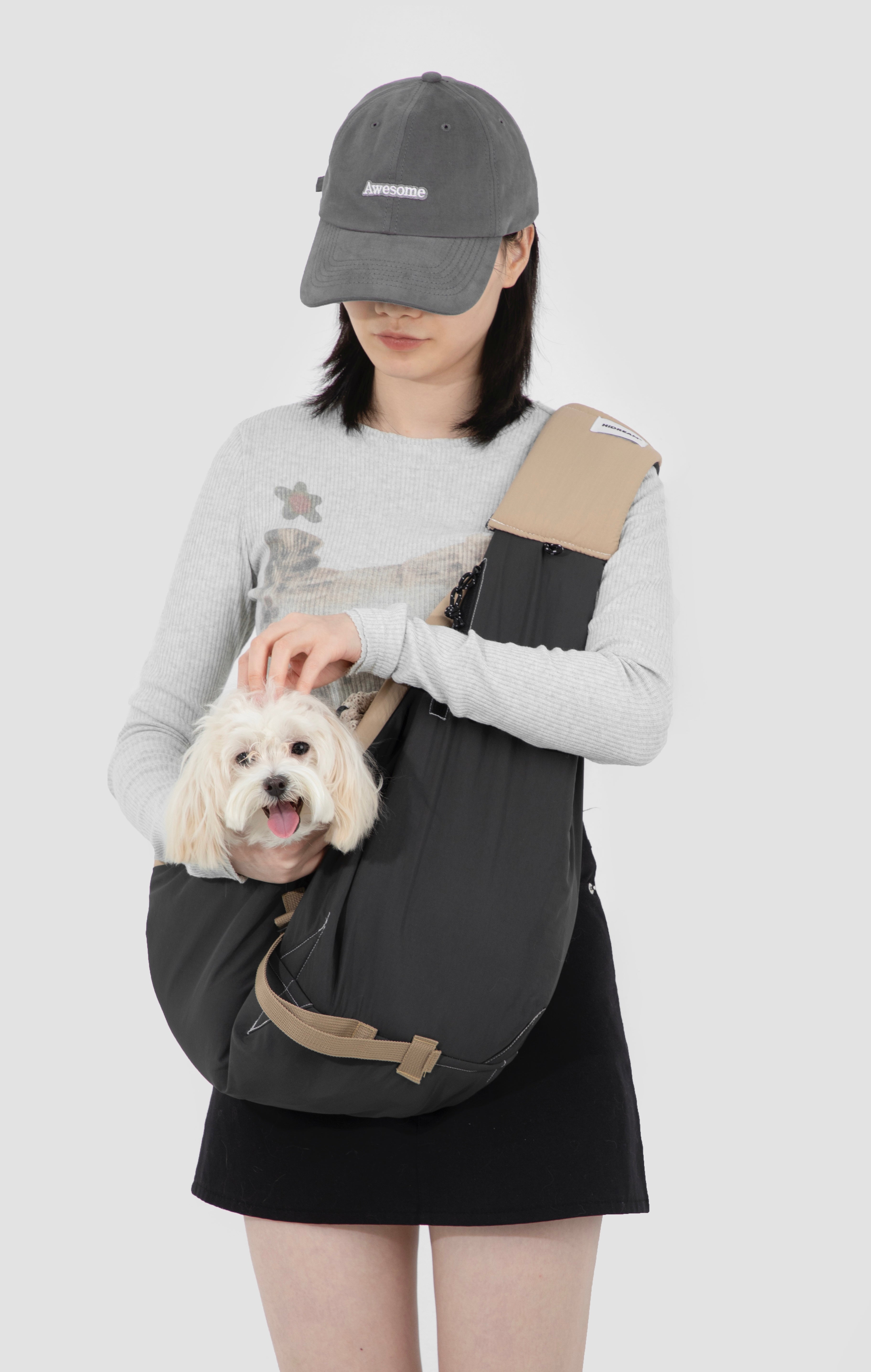 City Stroll Pet Carrier — Lightweight Dog Cat Travel Bag, Airline Approved Soft Carrier, Urban Tote for Small Pets, Comfortable Shoulder Pet Purse - View 5