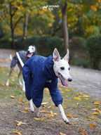 Explorer Full-Cover Dog Raincoat — Waterproof Pet Jacket with Hood, Reflective Safety Vest for Walking, Adjustable Dog Coat for All Breeds, Windproof Outdoor Gear - View 2