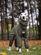 Explorer Full-Cover Dog Raincoat — Waterproof Pet Jacket with Hood, Reflective Safety Vest for Walking, Adjustable Dog Coat for All Breeds, Windproof Outdoor Gear - View 6