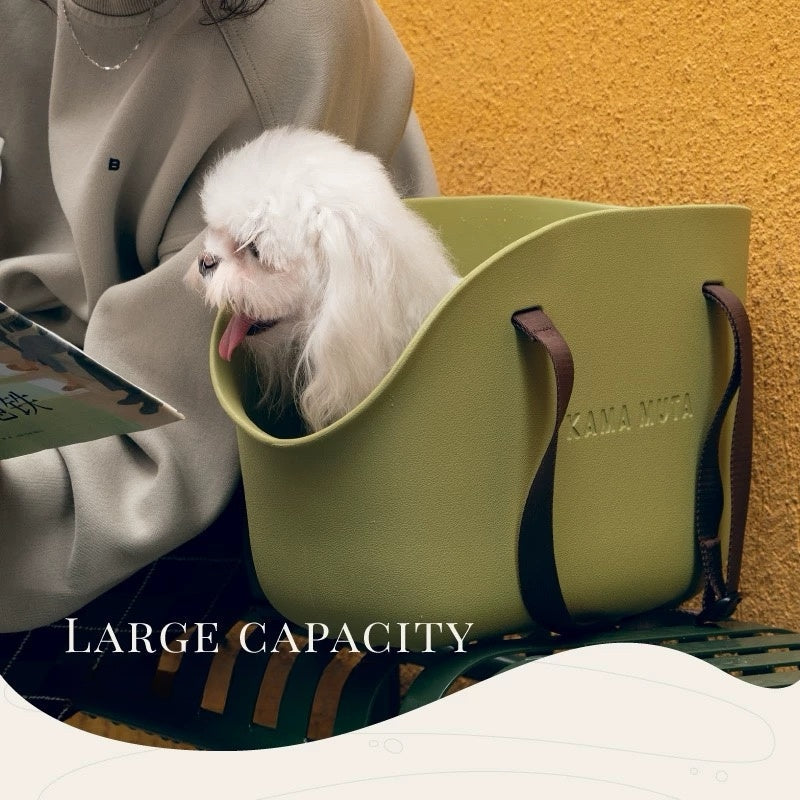 Vibrant Pet Carry Totes — Colorful Dog Cat Carrier Bag, Airline Approved Soft Sided Travel Tote, Fashionable Pet Purse for Small Animals, Lightweight Carrier - View 3
