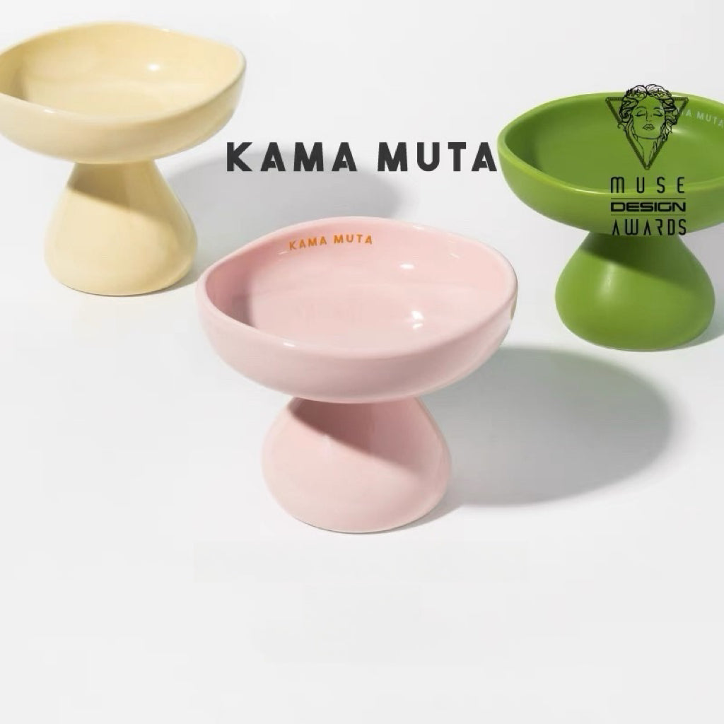 mushroom bowl award winning elevated pet bowl