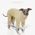 Fleece Full-Body Cozy Dog Suit — Warm One Piece Pet Pajama, Soft Winter Loungewear for Small Dogs, Comfortable Indoor Dog Outfit, Machine Washable Pet Clothing - View 3
