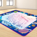 Magic Water Canvas — Reusable Water Drawing Mat for Kids Toddler Aqua Doodle Pad Mess- Drawing Toy Educational Art Mat - View 5