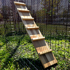 Catio Walkway Ramp — Outdoor Cat Enclosure Accessory, Habitat Haven Climbing Bridge, Safe Elevated Walkway for Cats, Weatherproof Catio Add-On - View 2