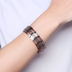 Jewelance Premium Triple-Row Magnetic Bracelet