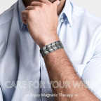 Jewelance Premium Triple-Row Magnetic Bracelet