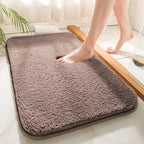 Super Absorbent Plush Bath Mat — Extra Thick Bathroom Rug Quick-Dry Shower Floor Mat Non-Slip Microfiber Bath Rug Soft S - View 3
