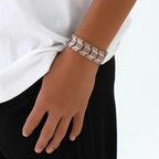 Jewelance Premium Triple-Row Magnetic Bracelet