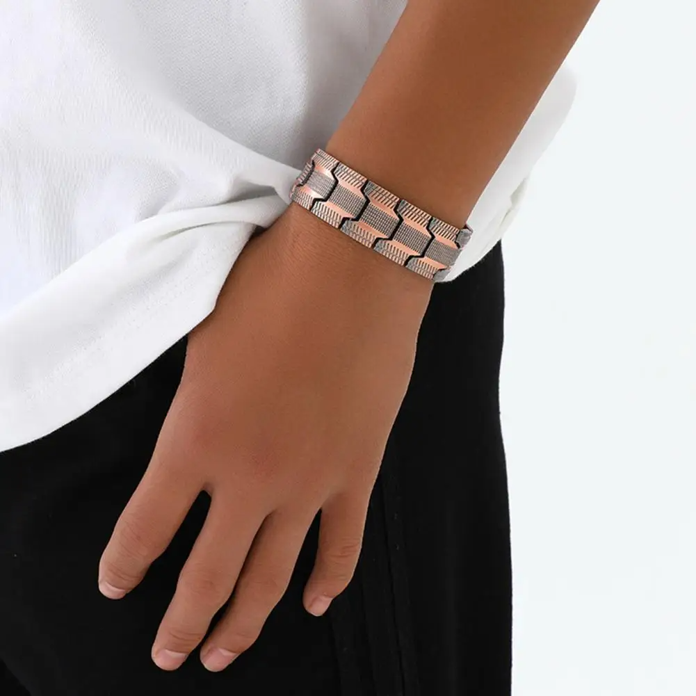Jewelance Premium Triple-Row Magnetic Bracelet
