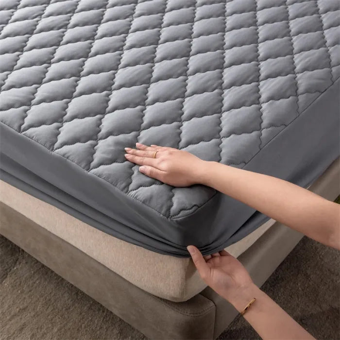 Waterproof Mattress Protector — Queen Size Bed Cover Liquid Proof Mattress Pad Hypoallergenic Bed Protector Deep Pocket - View 6