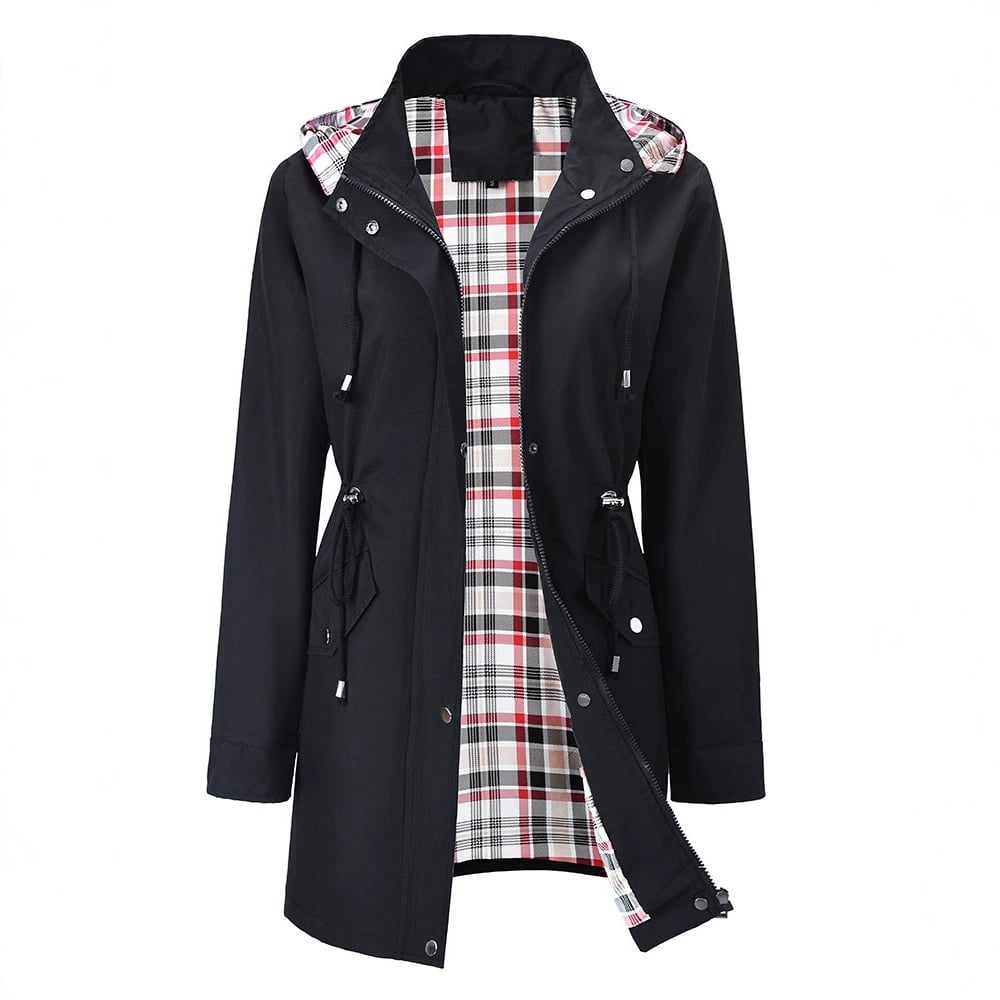 Solid Color Casual Jackets — Waterproof Windbreakers