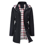 Solid Color Casual Jackets — Waterproof Windbreakers