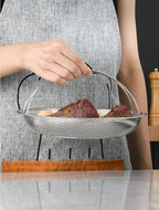 All-in-One Stainless Steel Steamer with Handle