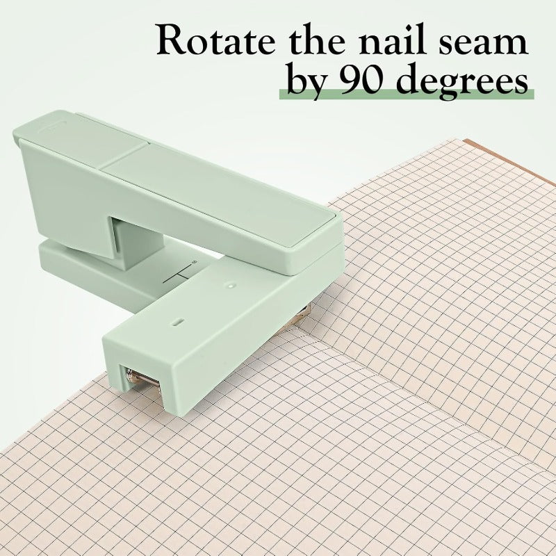 Rotating Office Stapler — Desktop Staple Tool