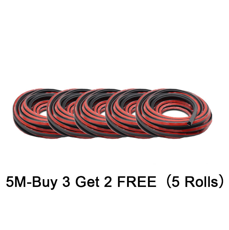 Car Noise Reduction Rubber Seal Strip — Door Window