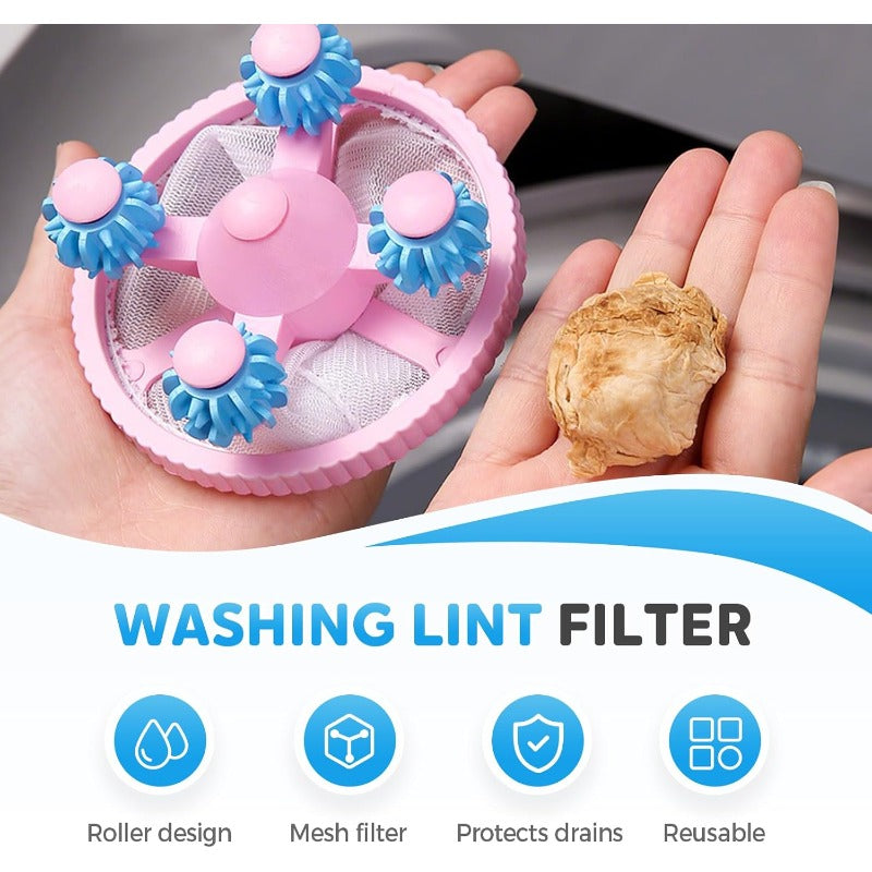 Floating Lint Catcher — Washing Machine Hair Remover