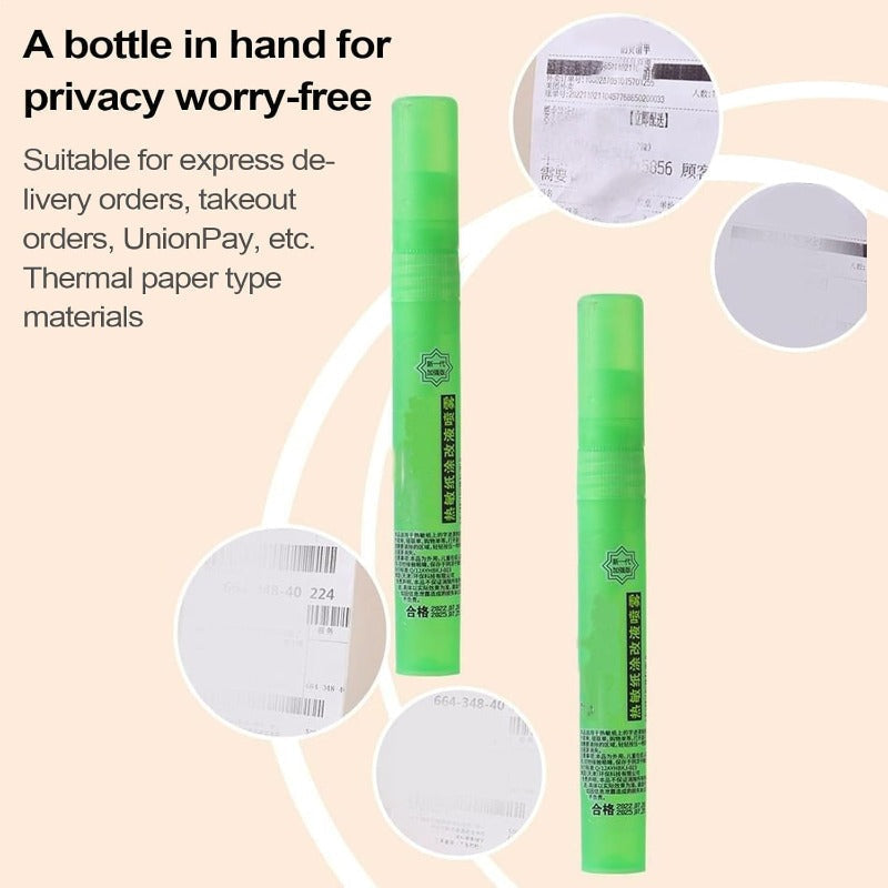Quick-Dry Privacy Pen — Redacting Marker
