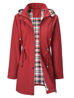 Solid Color Casual Jackets — Waterproof Windbreakers