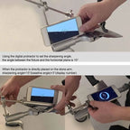 PRO Knife Sharpener with 7 Whetstones