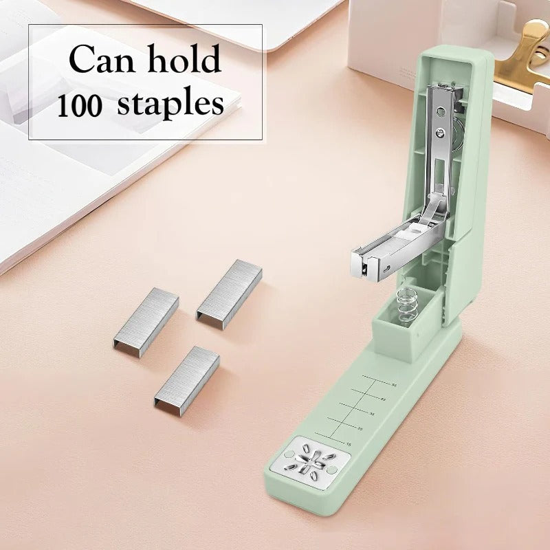 Rotating Office Stapler — Desktop Staple Tool