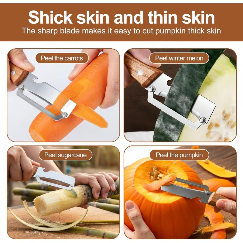 Stainless Steel Peeler — Kitchen Vegetable Peeler
