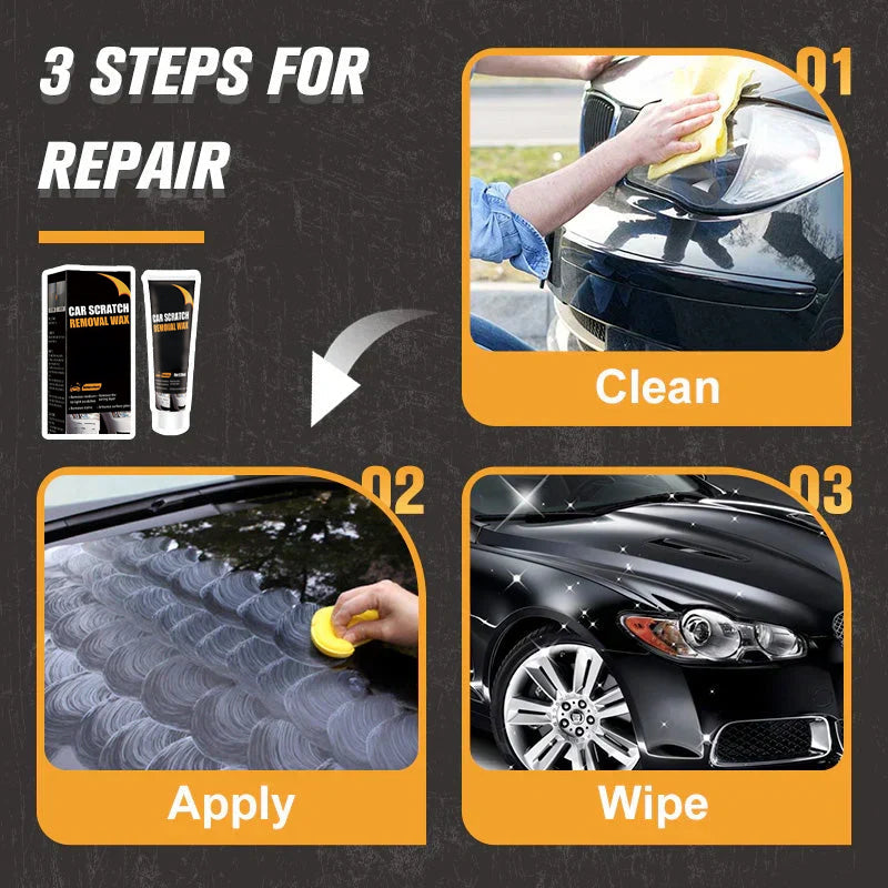 Car Scratch Repair Paste — Clear Coat Fix