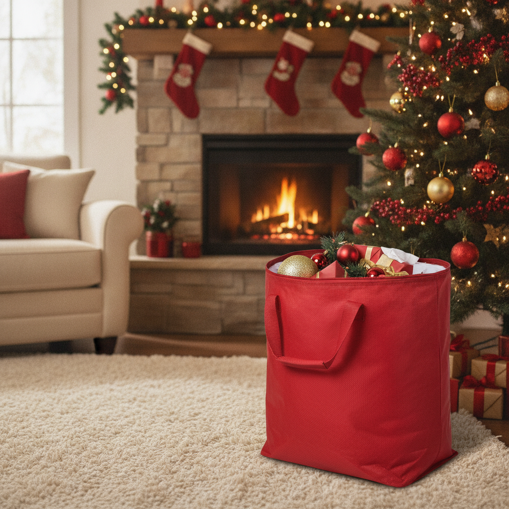 Durable Waterproof Christmas Tree Storage Bag