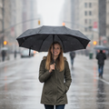 12-Rib Large Foldable Windproof Umbrella