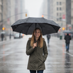 12-Rib Large Foldable Windproof Umbrella