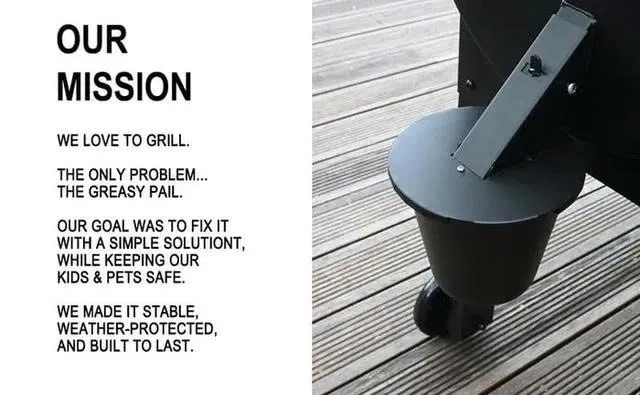 Grease Bucket with Lid