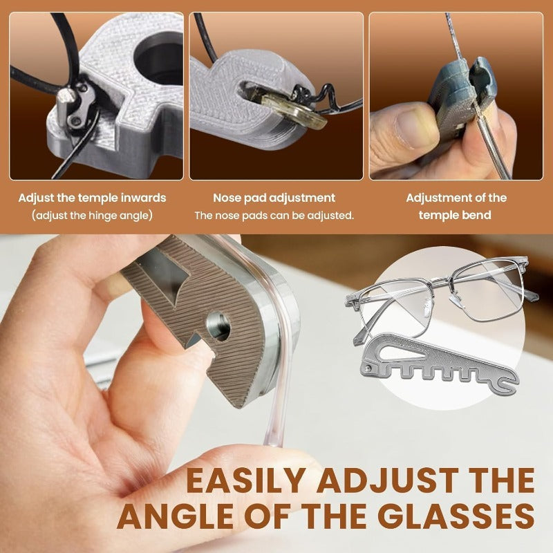 Precision Eyewear Adjuster — Glasses Repair Tool