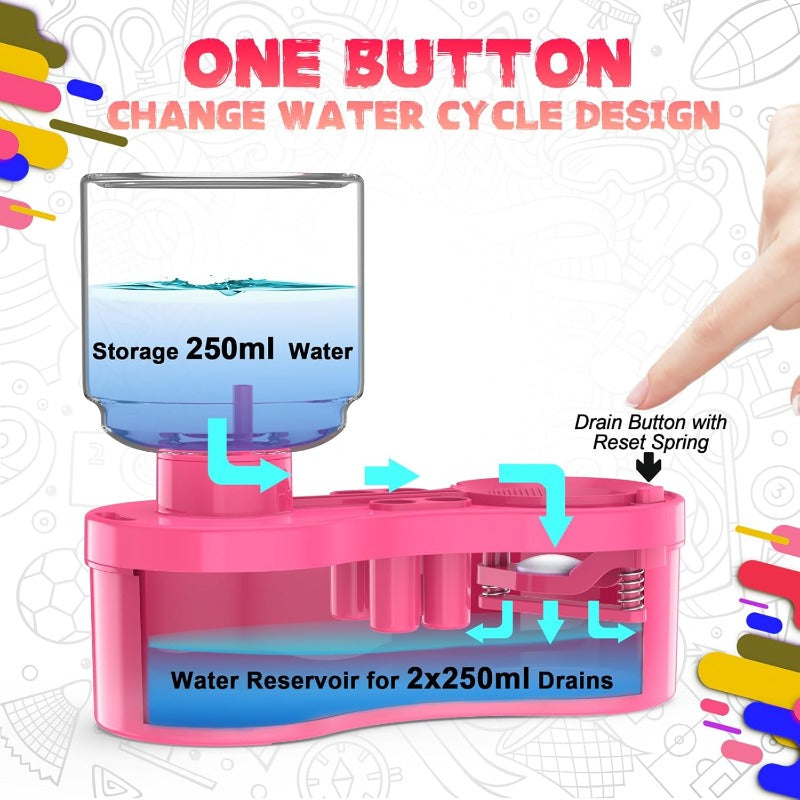 One-Touch Paint Brush Rinser — Cleaner Cup
